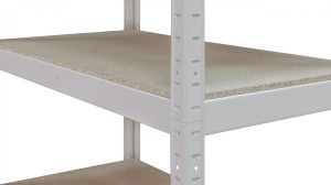 Regał metalowy wciskany RMW6 Plus z sześcioma półkami 150 kg