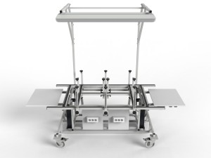 Stelaż stół do montażu, prefabrykacji szaf i płyt elektrycznych i sterowniczych Pochył 90°