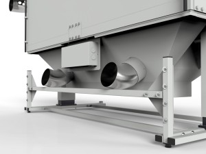 Stół szlifierski z elektryczną regulacją wysokości