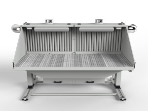 Stół szlifierski z elektryczną regulacją wysokości