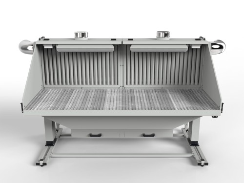 Stół szlifierski z elektryczną regulacją wysokości