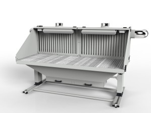 Stół szlifierski z elektryczną regulacją wysokości