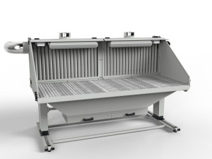 Stół szlifierski z elektryczną regulacją wysokości