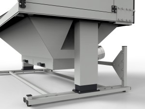 Stół szlifierski z elektryczną regulacją wysokości