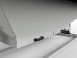 Duży stół szlifierski 2000 mm z elektryczną regulacją wysokości
