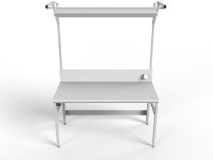 Stół montażowy SMRC ESD z regulacją wysokości i oświetleniem LED