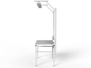 Antystatyczny stół monterski ESD z oświetleniem