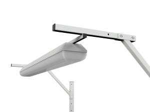 Stół ESD 1500x700 mm SMRPC-0715-ESD z dwiema półkami i oświetleniem