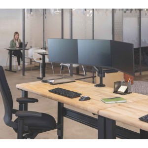 Ramię Platinum na 3 monitory poziome