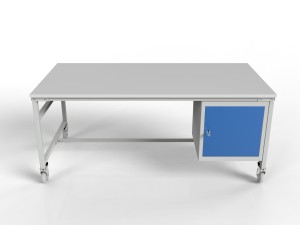 Stół roboczy na kołach regulowany SMMRK