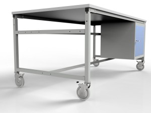 Stół roboczy na kołach regulowany SMMRK