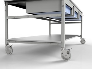 Stół roboczy na kołach regulowanych SMMRK6