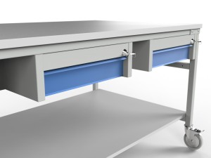Stół roboczy na kołach regulowanych SMMRK6