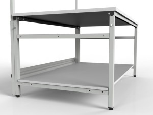 Stół roboczy z półką pod blatem