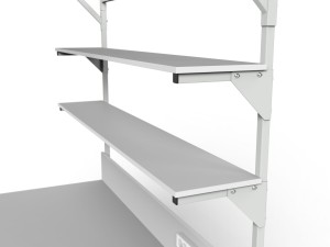 Stół monterski z regulacją wysokości i zestawem akcesoriów