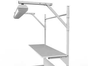 Stół montażowy SMRPC1 z centralnym oświetleniem