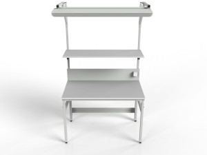 Stół montażowy SMRPC1 z centralnym oświetleniem