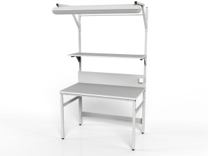 Stół montażowy SMRPC1 z centralnym oświetleniem