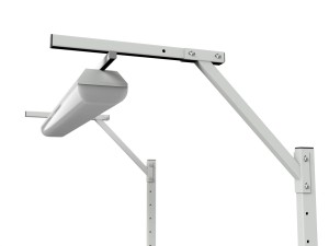 Stół montażowy SMC z oświetleniem i pojemnikami magazynowymi