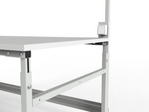 Stół montażowy regulowany z centralnym oświetleniem SMRC