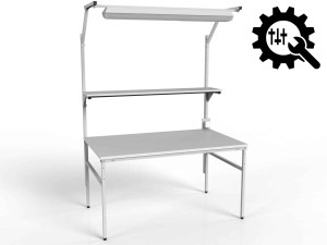 Poglądowa konfiguracja stołu montażowego SM