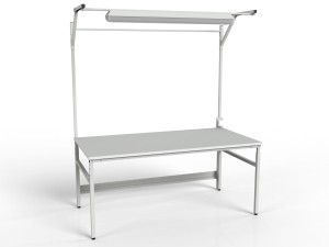 Poglądowa konfiguracja regulowanego stołu montażowego SMR