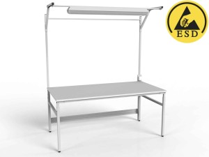 Poglądowa konfiguracja regulowanego stołu montażowego SMR