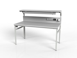 Stół montażowy ESD SMRPC z oświetleniem podpółkowym