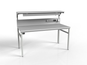 Stół montażowy ESD SMRPC z oświetleniem podpółkowym