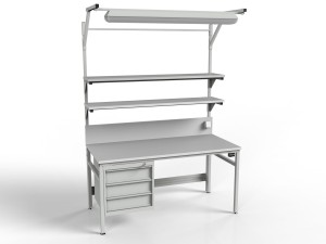 Stół montażowy ESD 1500x700 mm SMRPK1C-0715-ESD