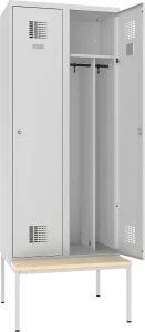 Szafa ubraniowa Malow 420W wizualizacja poglądowa