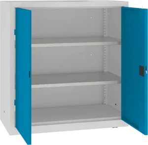 Ciężka szafa warsztatowa z półkami Malow MSW 110/5-22