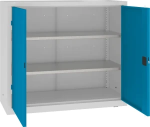 Ciężka szafa warsztatowa z półkami Malow MSW 112/5-22