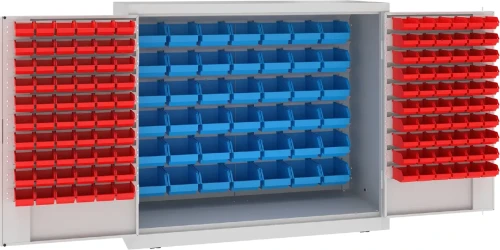 Szafa warsztatowa z pojemnikami MSW 112/5-11s