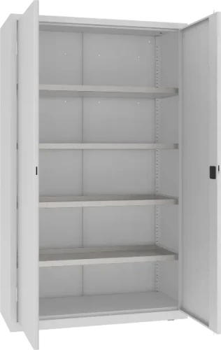 Ciężka szafa warsztatowa z półko-wanienkami MSW 212/5-20