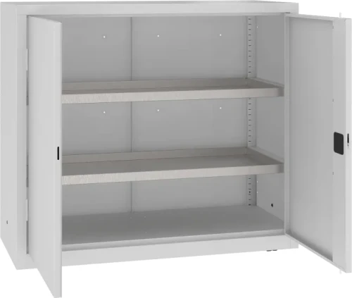 Ciężka szafa warsztatowa z półko-wanienkami MSW 112/5-19