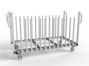 Wózek lakierniczy WE-12963 ze zdejmowanymi ramionami