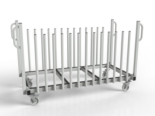 Wózek lakierniczy WE-12963 ze zdejmowanymi ramionami