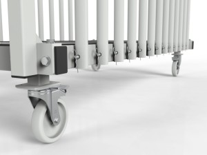 Wózek lakierniczy WE-12963 ze zdejmowanymi ramionami