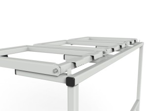 Mobilny stojak WO-15545 na trzy worki na odpady 120L