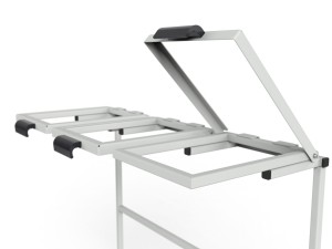 Mobilny stojak WO-15545 na trzy worki na odpady 120L