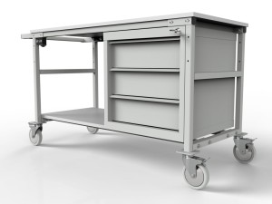 Wózek warsztatowy antystatyczny WN-02-ESD