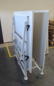 Duży stół montażowy składany na kołach SM-1223-SPEC-01740